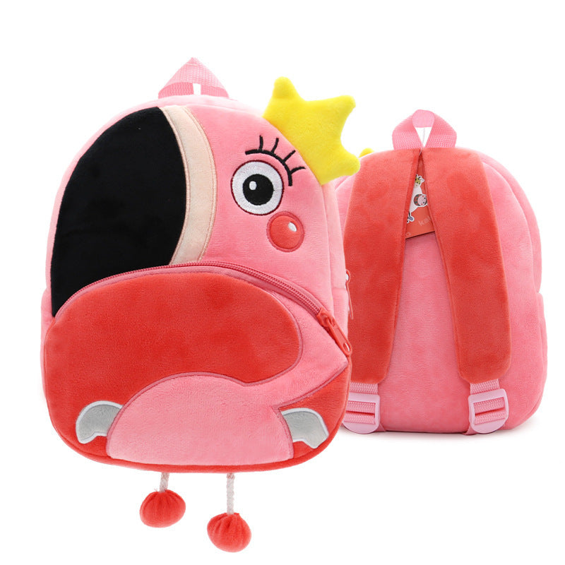 Plush Animal Kids Backpack