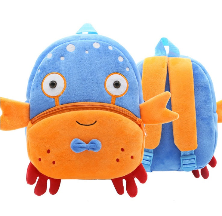 Plush Animal Kids Backpack