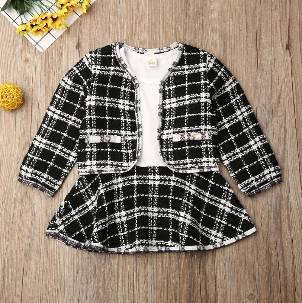 Baby Girl Two-Piece Dress Set