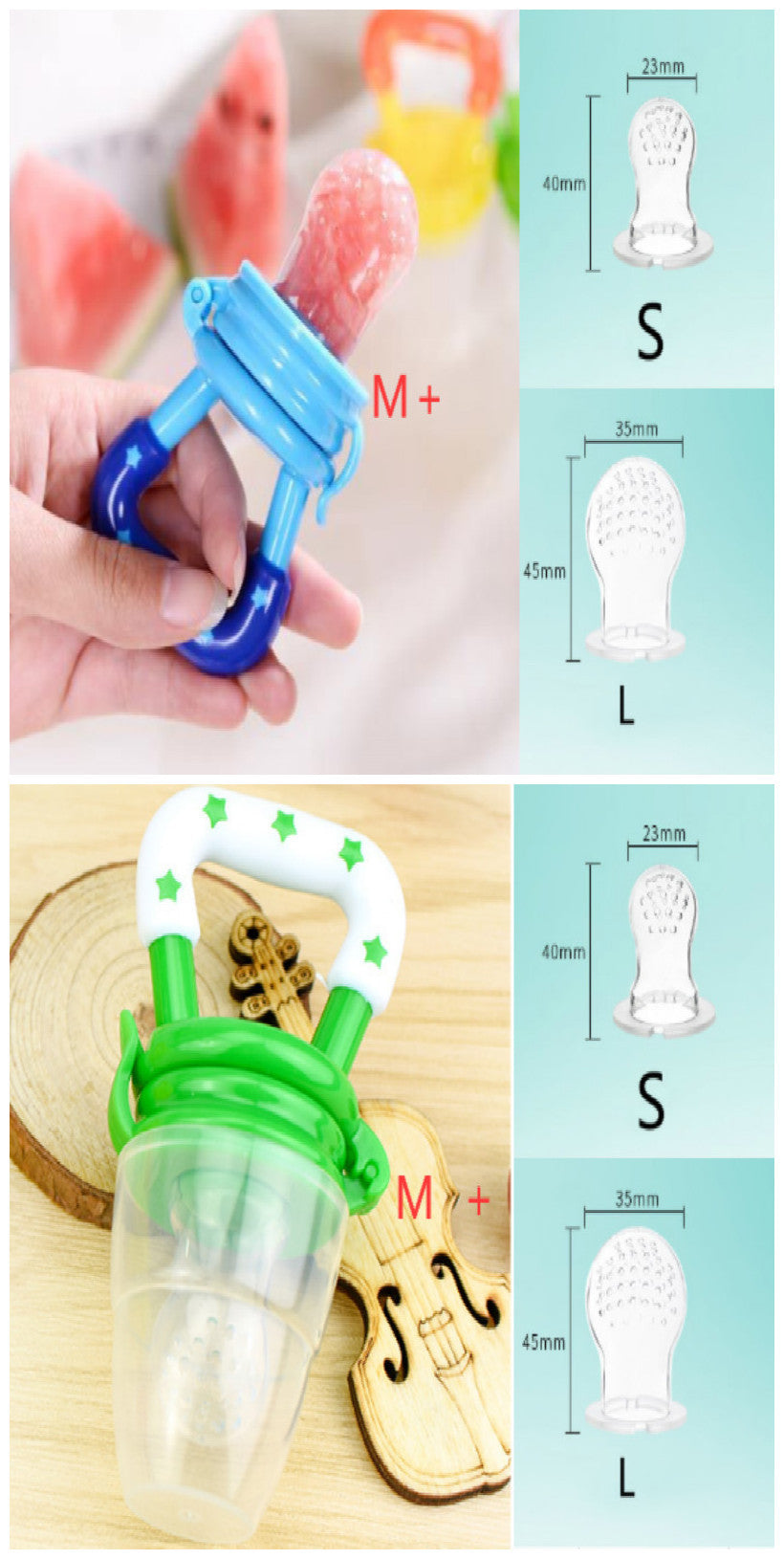 Baby Silicone Pacifier Feeder