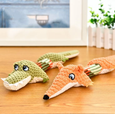Plush Squeaky Voice Dog Toy