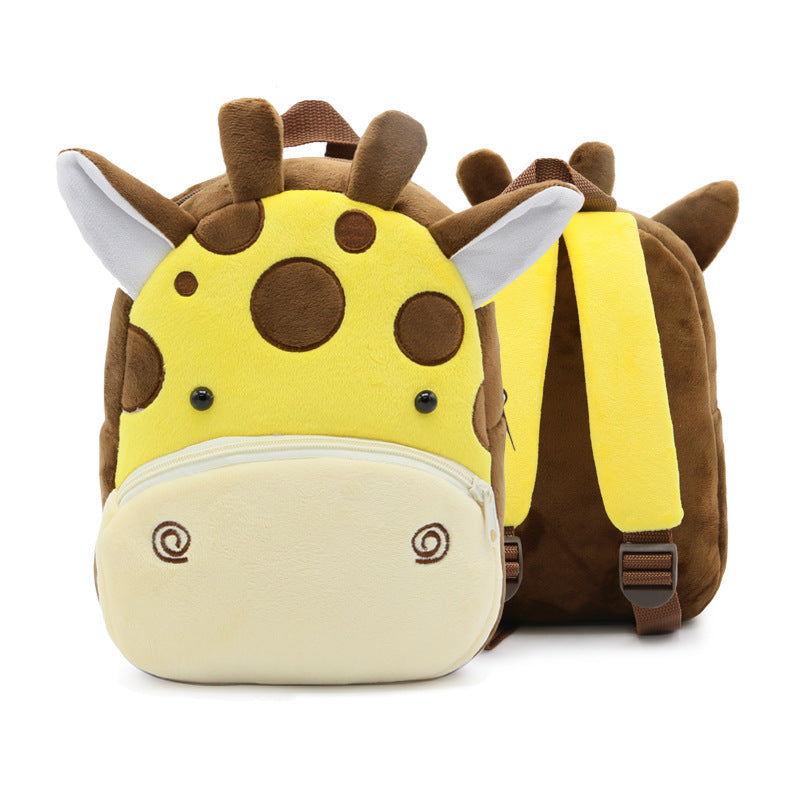Plush Animal Kids Backpack