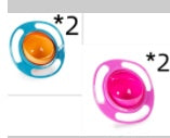 360° Spill-Proof Baby Bowl