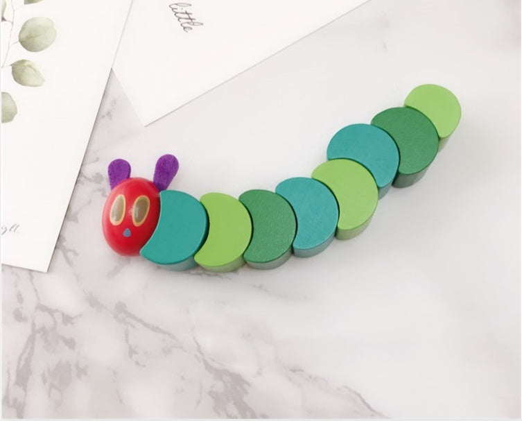 Hungry Worm Wooden Toy Set